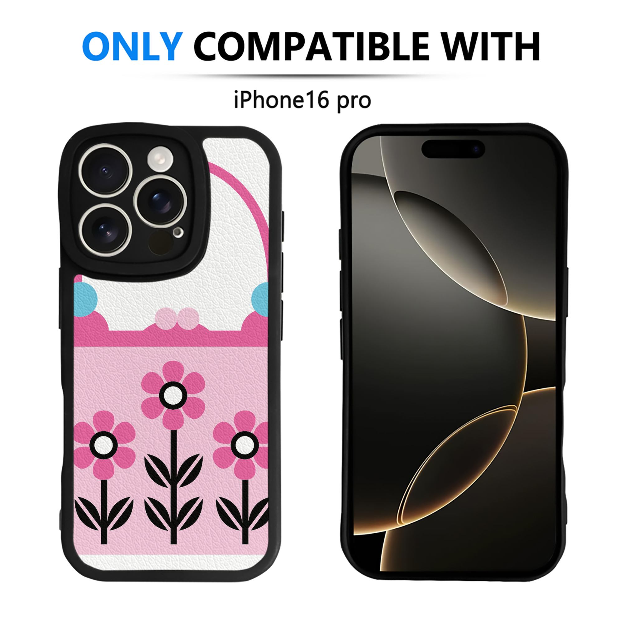 （画像用） Hello Kitty ハローキティ 【iPhone 16シリーズ対応】シリコンスマホケース（レザー調） 材質：シリコン
